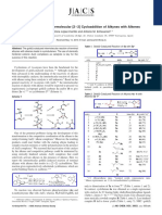 Gold (I) - Catalyzed Intermolecular (2+2) Cycloaddition of Alkynes With Alkenes