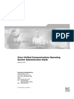 Cisco Unified Communications Operating System Administration Guide