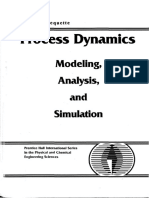 Process Dynamics: Modeling, Analysis, and Simulation