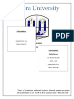 Uttara University: Assignment On