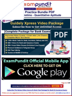 Ultra Practice Aptitude Bundle PDF Ibps Po Prelims