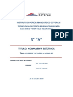 Niveles de Voltaje de La Norma Iec