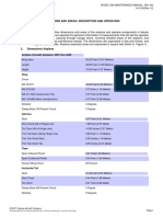 Dimensions and Areas-Description and Operation 1. General: Airplane (Overall) Airplanes - 0001 Thru 0538