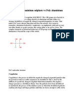 Coagulants - Aluminium Sulphate Vs Poly Aluminium Chloride