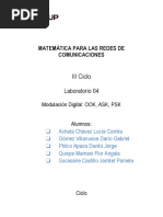 MAT-RC LAB 04 Modulacion Digital PDF