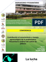 Contribución Al Conocimiento y Manejo Agroecologico de La Problematica Fitosanitaria Cardinal Del Cultivo de Platano