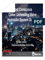 Cost Conscious Coker Unheading Valve Hydraulic System Design Cammy Blac DCU Mumbai 2016 PDF