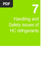 Handling and Safety Issues of HC Refrigerants