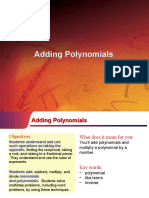 Adding of Polynomials For Canvas