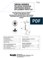 Gb250 Series: Installation, Operation & Maintenance Manual and Replacement Parts List