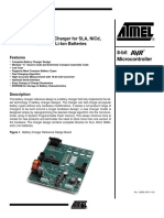 Avr450: Battery Charger For Sla, Nicd, Nimh and Li-Ion Batteries