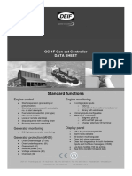 GC-1F Gen-Set Controller Data Sheet: Standard Functions