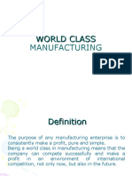 World Class Manufacturing