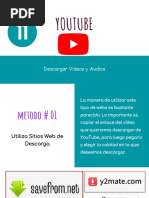 Descargar Videos y Audios de Youtube