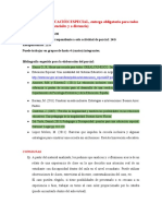 PARCIAL DE EDUCACIÓN ESPECIAL, Entrega Obligatoria para Todos Los Estudiantes