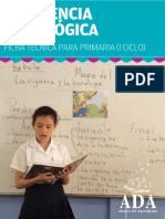 Ficha Técnica - Conciencia Fonológica PDF