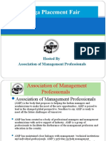 Mega Placement Fair: Hosted by Association of Management Professionals