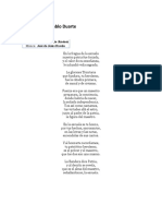 Himno A Juan Pablo Duarte