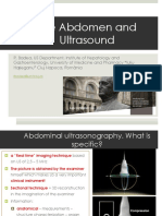 The Abdomen and Ultrasound