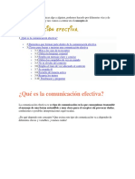 Comunicación Efectiva PDF