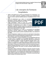 Glosario de Conceptos de Farmacia Hospitalaria