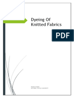 Dyeing of Knitted Fabrics PDF