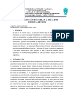 Contaminacion de Suelos y Agua Por Hidrocarburos