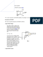 Parameters of OPAMP:: Io dc1 dc2