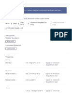 Minfc930 Astm A322 Grade 4140