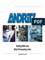 Rolling Mills and Strip Processing Lines: Capital Market Days 2007