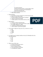 Physiology MCQ - Blood PDF