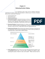 Chapter 12 Enhancing Decision Making