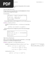 8.4 Trig Integrals: Powers of A Single Trig Function