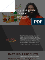 Marketing Strategies of Patanjali