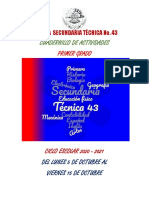 Cuadernillo 1º Año Primera Quincena de Octubre PDF