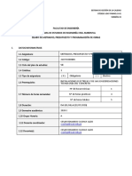 Silabo METRADOS PRESUPUESTO Y PROGRAMACIÓN DE OBRAS