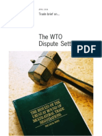 The Wto Dispute Settlement: Trade Brief On..