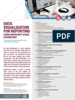 Data Visualisation For Reporting: Using Microsoft Excel Dashboard