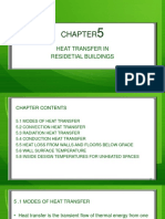 Heat Transfer in Residetial Buildings