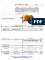 Hoja de Vida Mezcladora Electrica