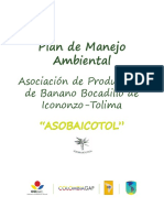 Plan de Manejo Ambiental Bananera