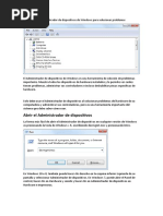 Cómo Usar El Administrador de Dispositivos de Windows para Solucionar Problemas