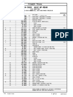 CAT 16M Differential & FinalDrive Parts Book (Separate)