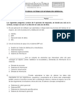 Examen de Suficiencia Sistemas de Información Gerencial