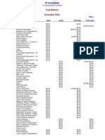 Trial Balance December 2020: 10/26/2020 3:04:30 PM Account Debit Credit YTD Debit YTD Credit