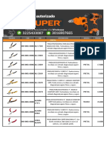 Lista de Precios Truper Herramientas