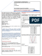 Taller N°5 ENC Función y Ecuacion Cuadrática