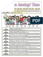 Miss Jennings Class Personality and Interests Picture Description Exercises Reading Comprehensio - 82318+