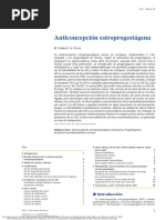 Anticoncepción Estroprogestágena