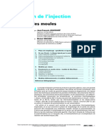 Modélisation de Linjection Remplissage Des Moules PDF